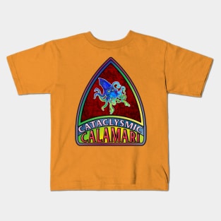 Cataclysmic Calamari Kids T-Shirt